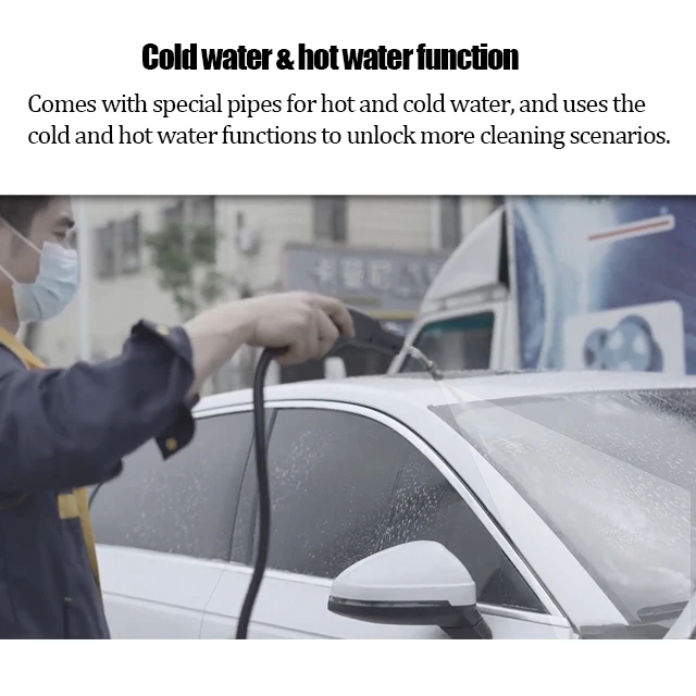 Multifunctional Comercial Kitchen Office Desktop Portable Pressure Steam Cleaner with Stainless Steel Nozzle