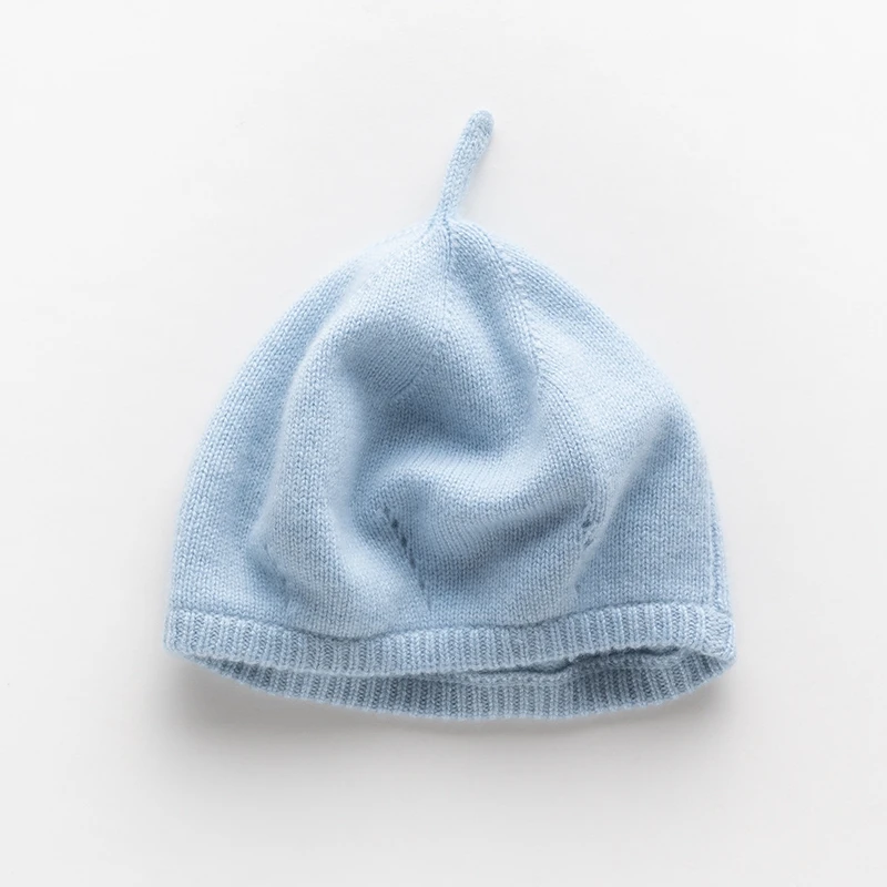 Women Beret Hat 100% Mongolia Cashmere Knit Winter New Fashion Soft Warm Hats 5Colors For Ladies