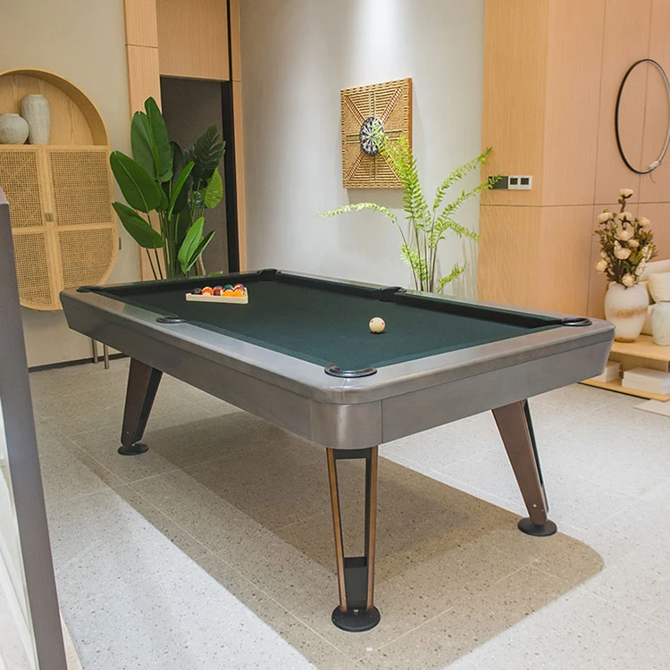 2021 Modern Pool Table 9FT With Dining Room Pool Table And Dining Table