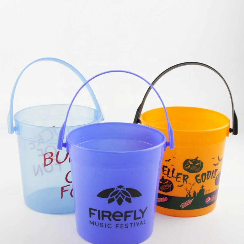 32OZ Bacardi Handled cold drink bucket