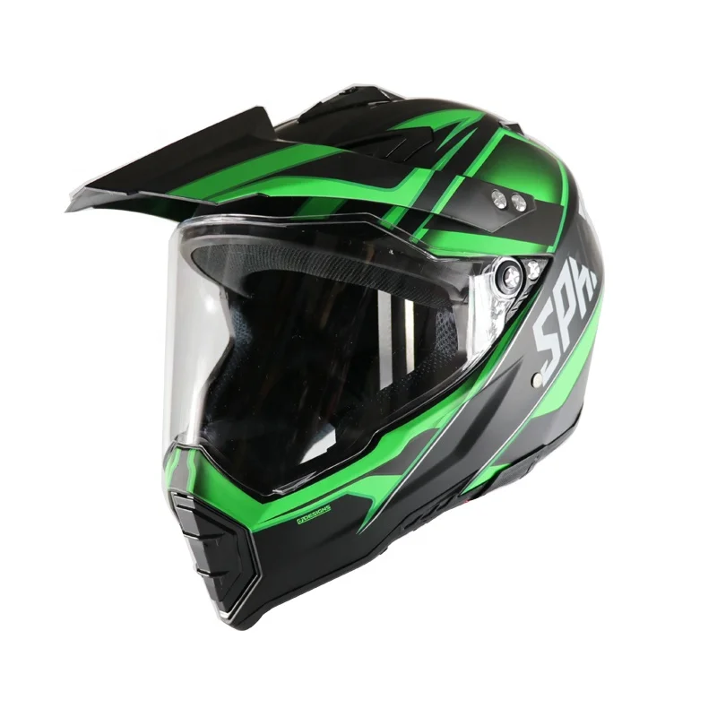 Upscale Beautiful Double Fast Cross Motorbike Helmet