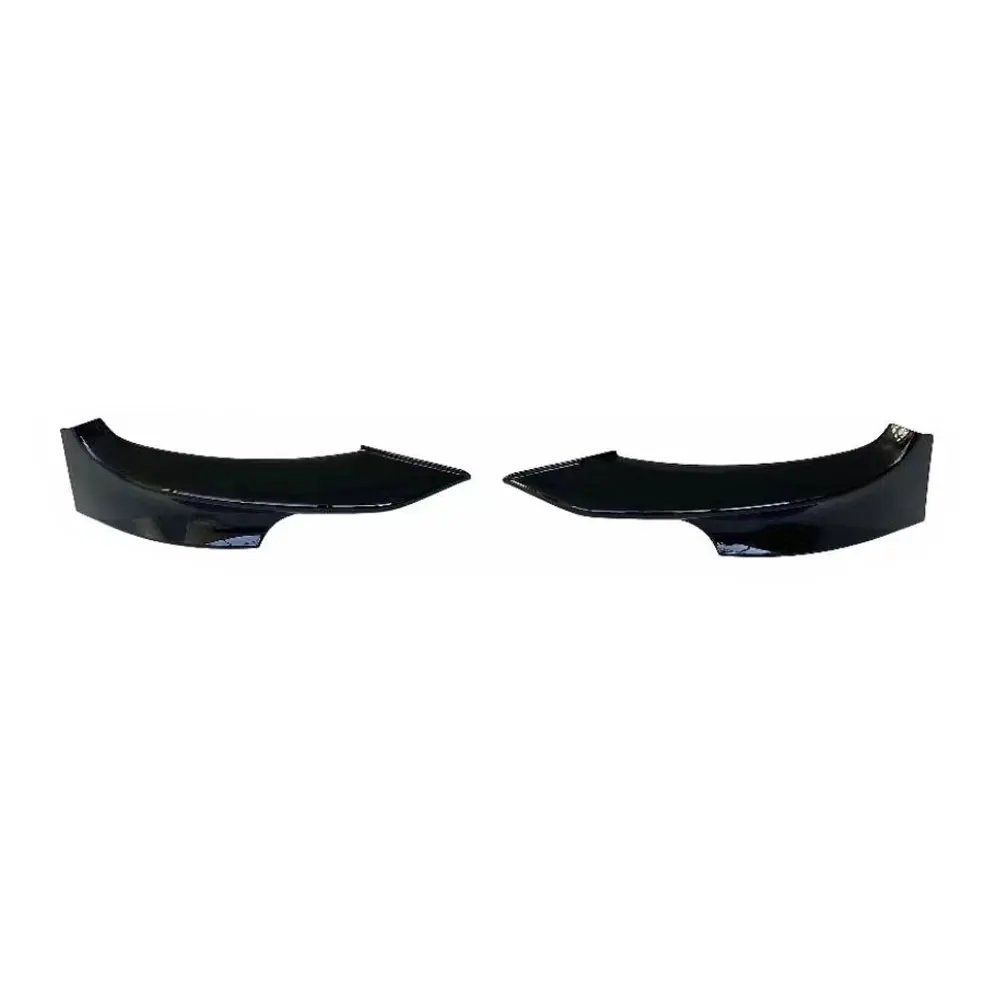 Auto Accessories 3 series 2009 -2011e92 e93 ABS plastic glossy black front lip corner cover flaps for BMW