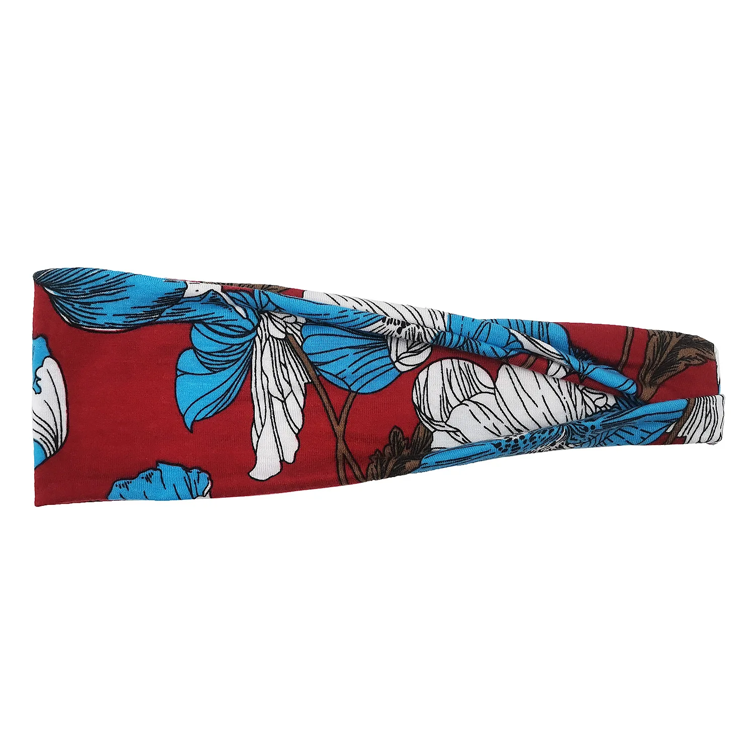 Custom Running Cycling Gym Yoga Basketball Stretchy Moisture Wicking Sweatband Hairband Sports Sweat Headbands Women Wholesale