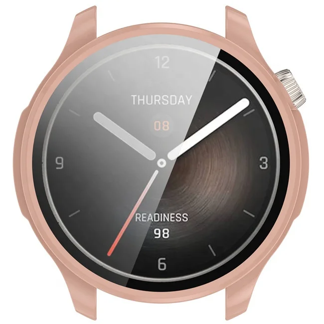 Case+Tempered Glass Cover for Huami Amazfit Balance A2286 Pc Matte Case Protective Bumper Shell Smart Watch Accessories