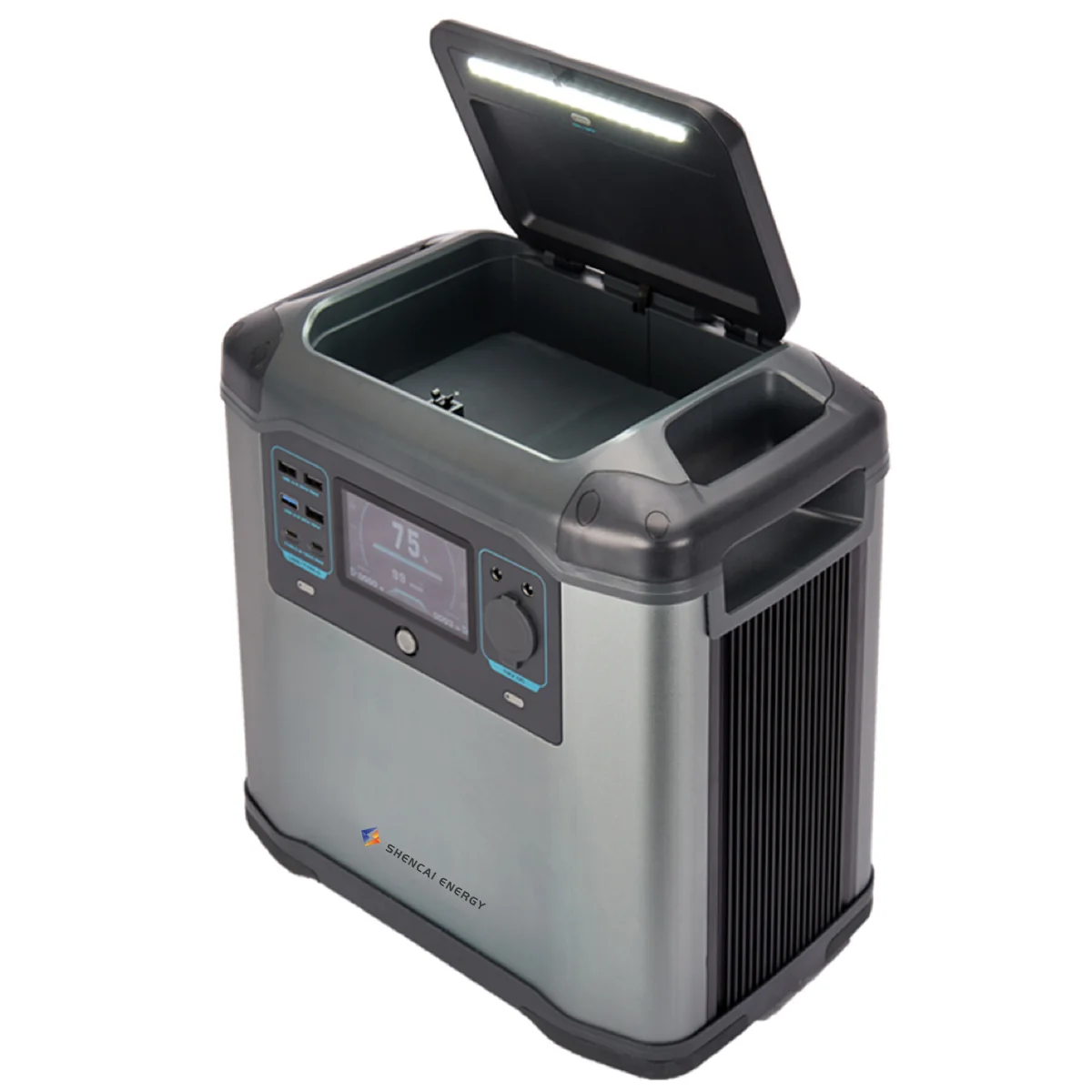 2000W Portable Power Station 1200W Fast Recharging LifePo4 Battery Power Station 2000w
