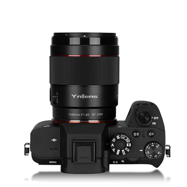 Объектив камеры YongNuo yn85 мм F1.8S DF DSM фотообъектив с полной рамкой объектив автофокусом и