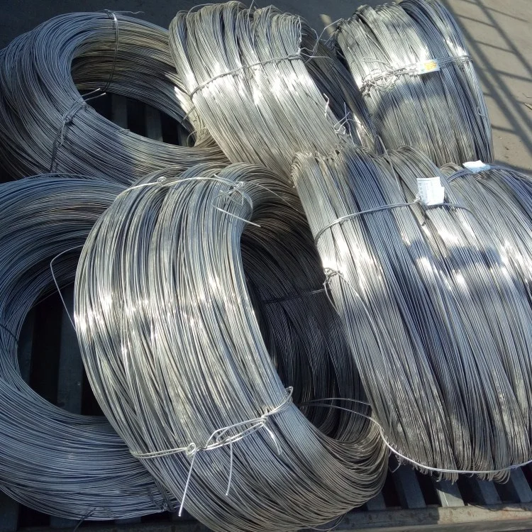 SWG Hot Dipped Galvanized Steel Wire 20 21 22 Gi binding wire, annealed for wire mesh Fence