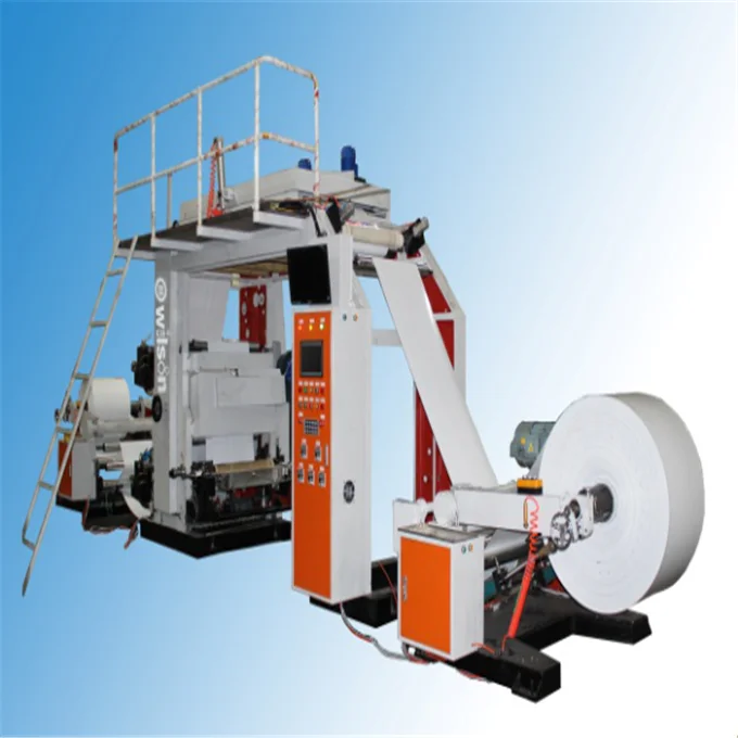 Customizable 2-color paper bag ink flexible printing machine