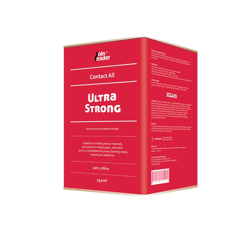 Strength bonding contact cement advanced Yellow solvent based Chloroprene adhesive For shoes folding