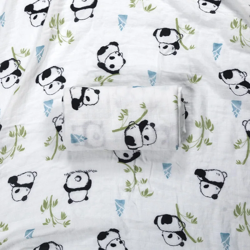 Wholesale Eco-friendly Thin Super Soft Breathable Bamboo Cotton Baby Towels And Blanket For Newborn Babies