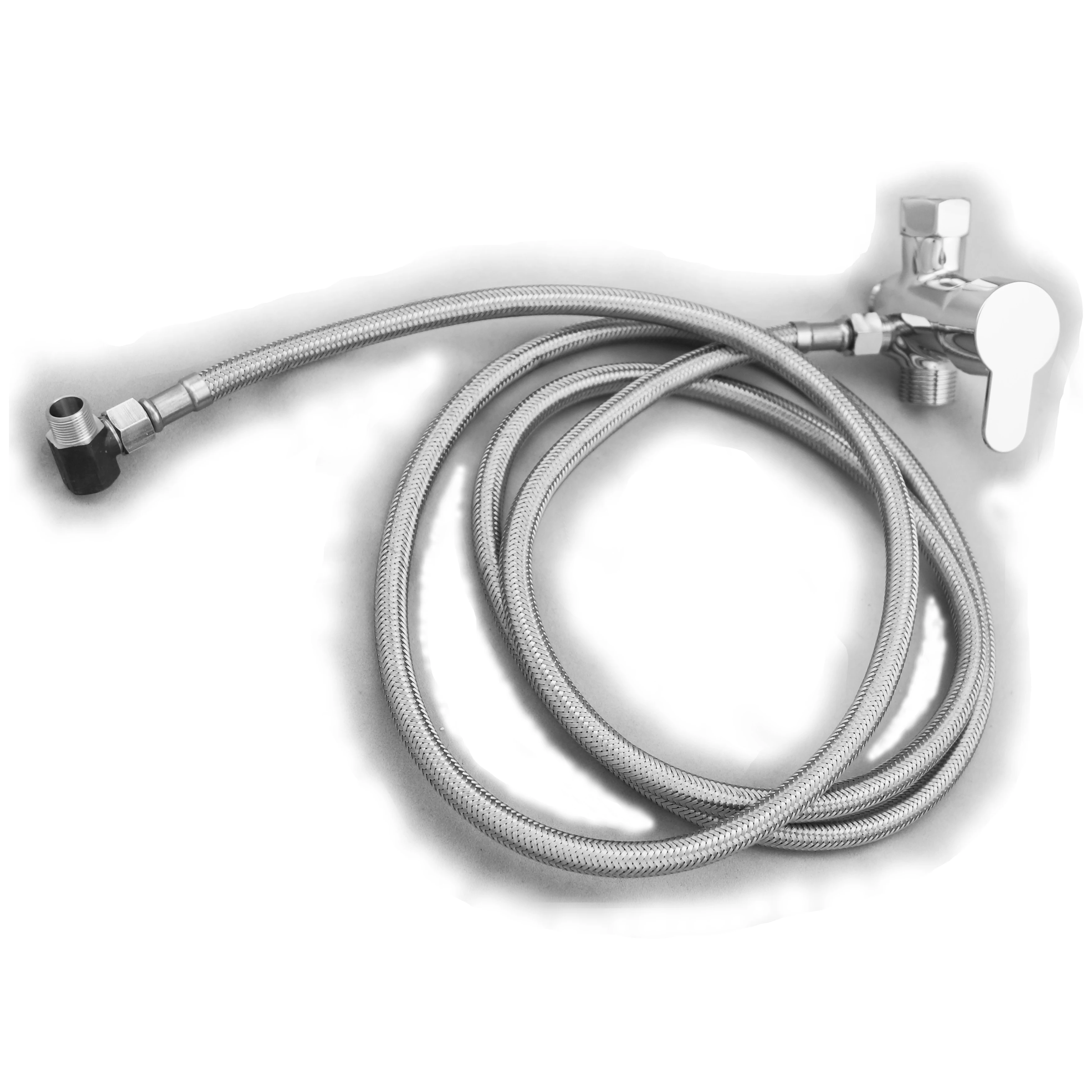 Смесительный клапан для горячей/холодной воды 15/16-14UN обновленные комплекты США адаптер 7/8 дюйма 2 м 78 дюймов Соединительная труба