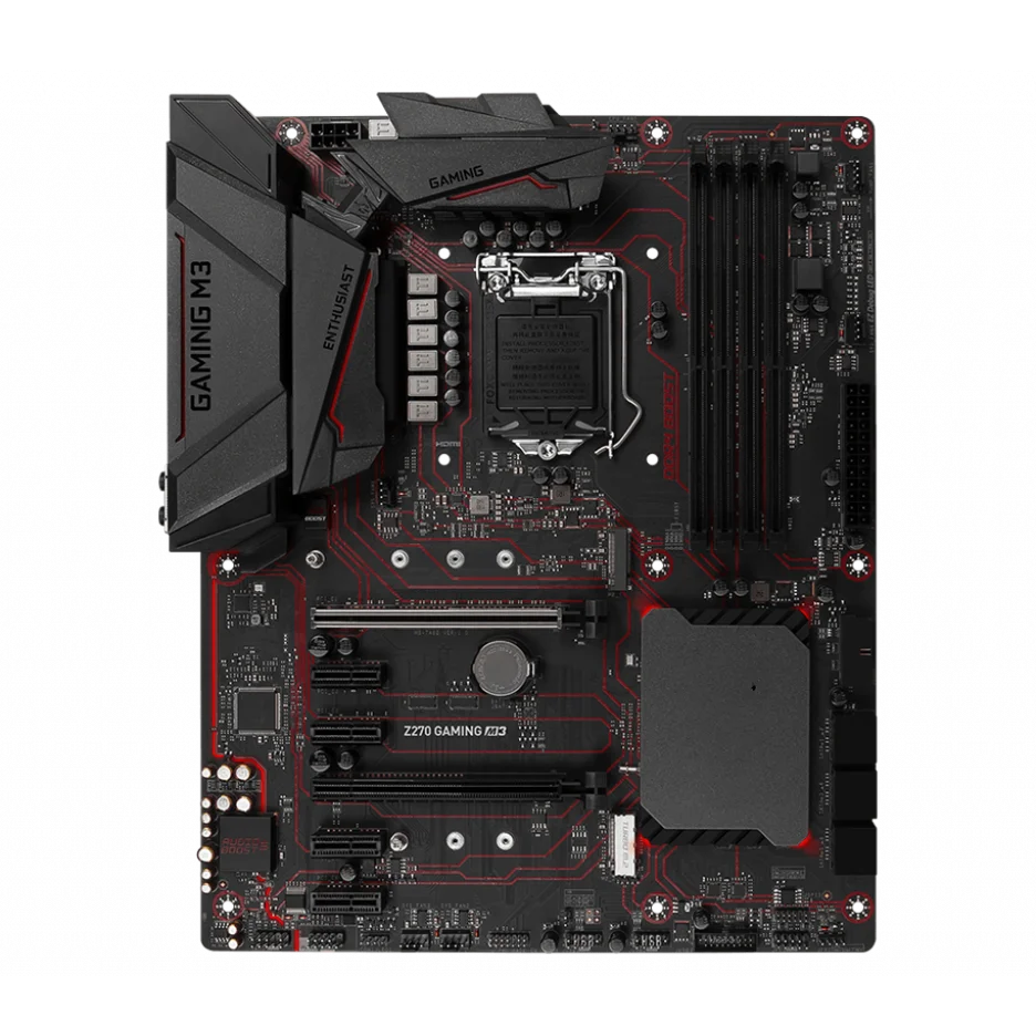 MS LGA 1151 Computer Motherboard Z270 GAMING M3 M5 KRAIT GAMING Pro CARBON Plus Tomahawk Arctic Z170A M POWER H110 PRO-D 8th 9th