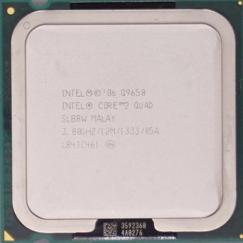  Четырехъядерный процессор Intel Core 2 Duo Q9650 Q6600 Q6700 Q8200 Q8300 Q9300 Q9400 Q9500