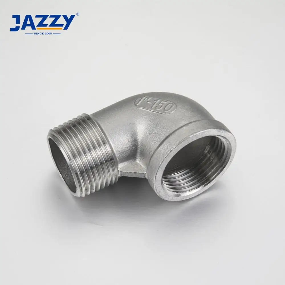 JAZZY заводское Оригинальное ss 304 316 класса 150 ДНЯО 45 градусов локоть монтажные трубы из нержавеющей стали
