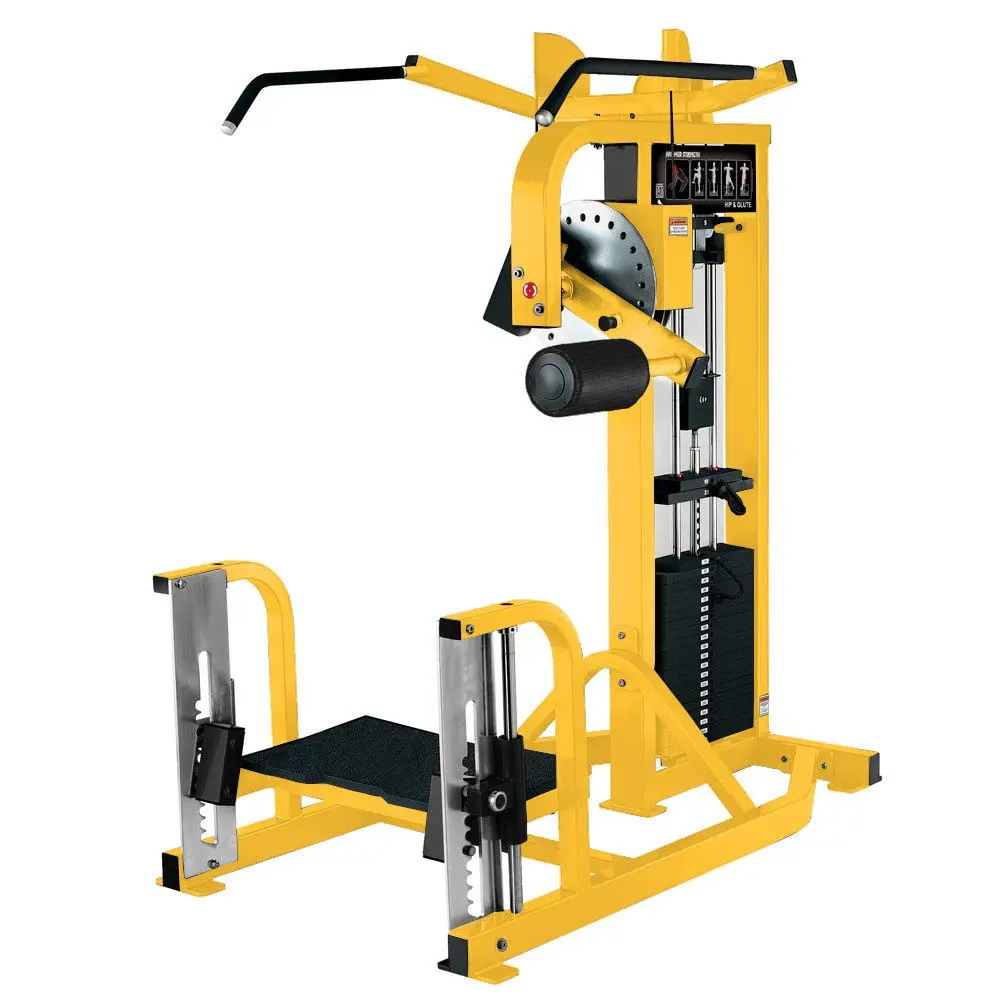 Strength Trainer Pin Loaded Fitness Equipment Hip and Glute Fitness Gym Equipment