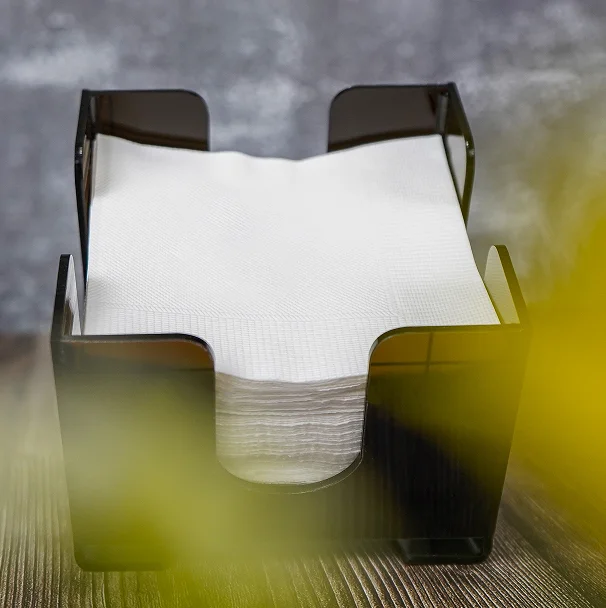 white black mix wood pulp 1 ply 2 ply individual custom full color table linen napkin with picture wedding party