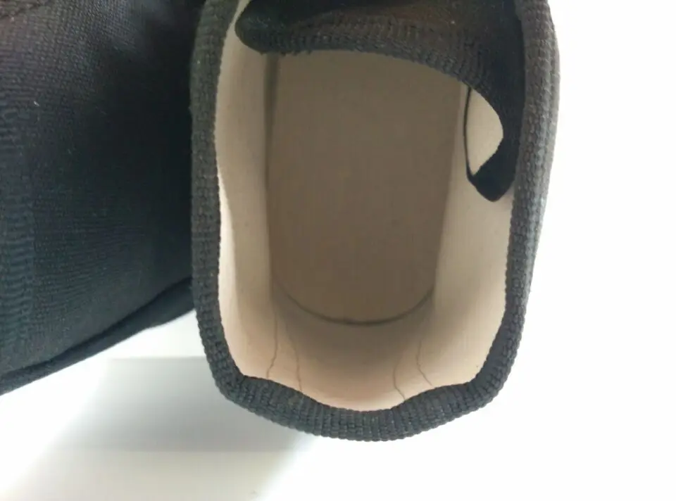 Black canvas boots training shoes with rubber sole for sale