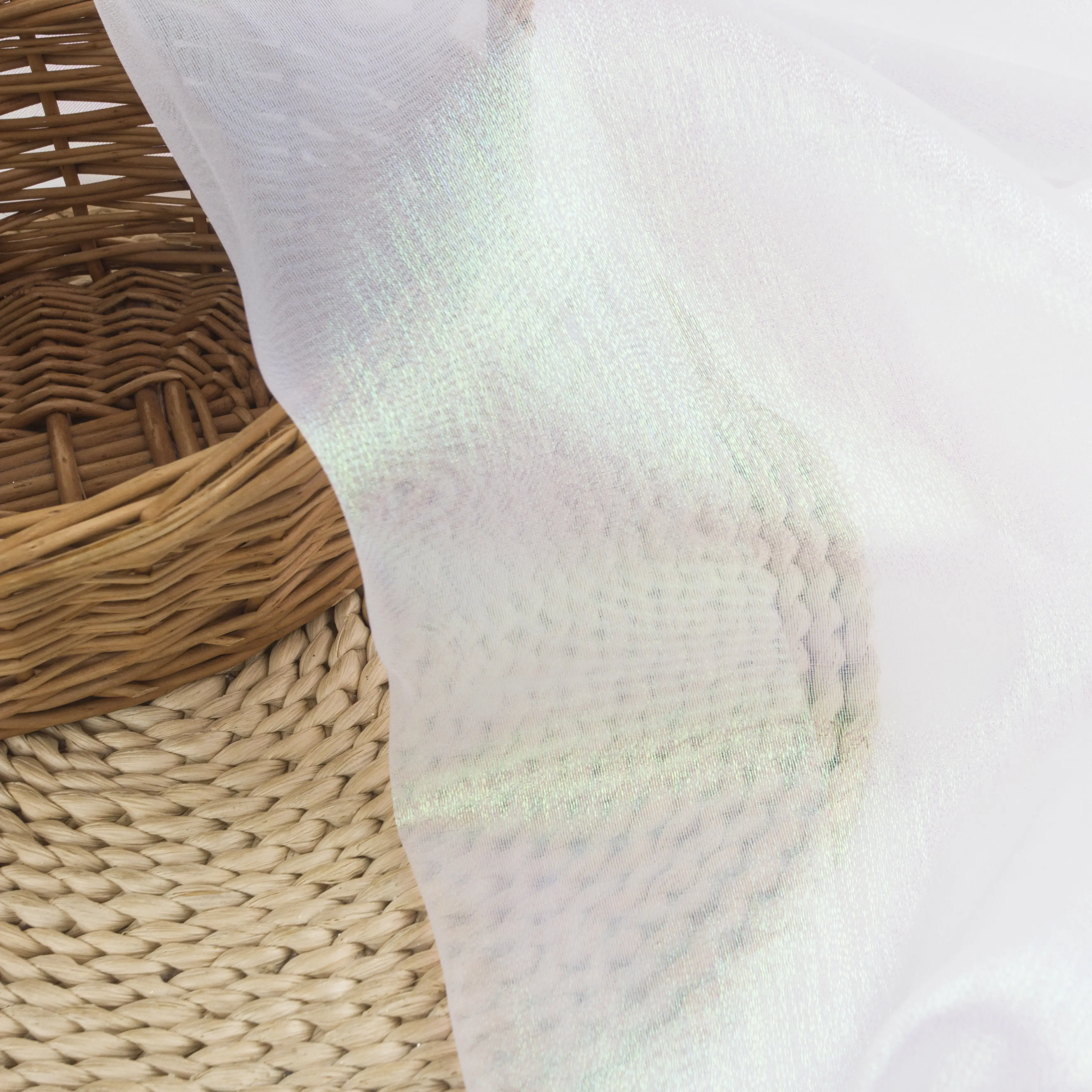 Factory Wholesale High Density Soft colorful Organza Fabric for Wedding Canopy Drape Dress and Clothing