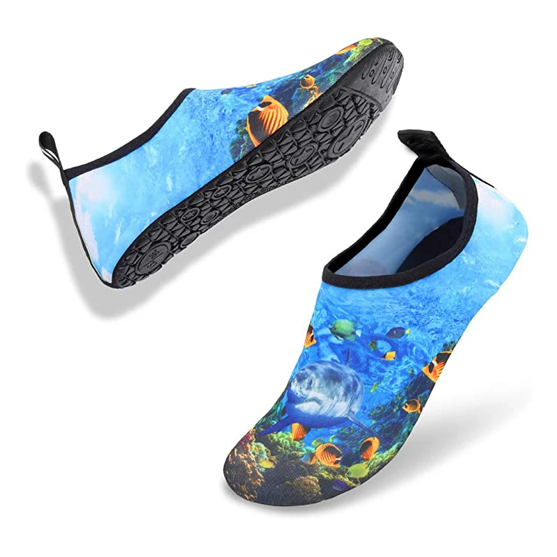 Wholesale Water Shoes Unisex 3mm Printing Neoprene Surfing Beach Socks