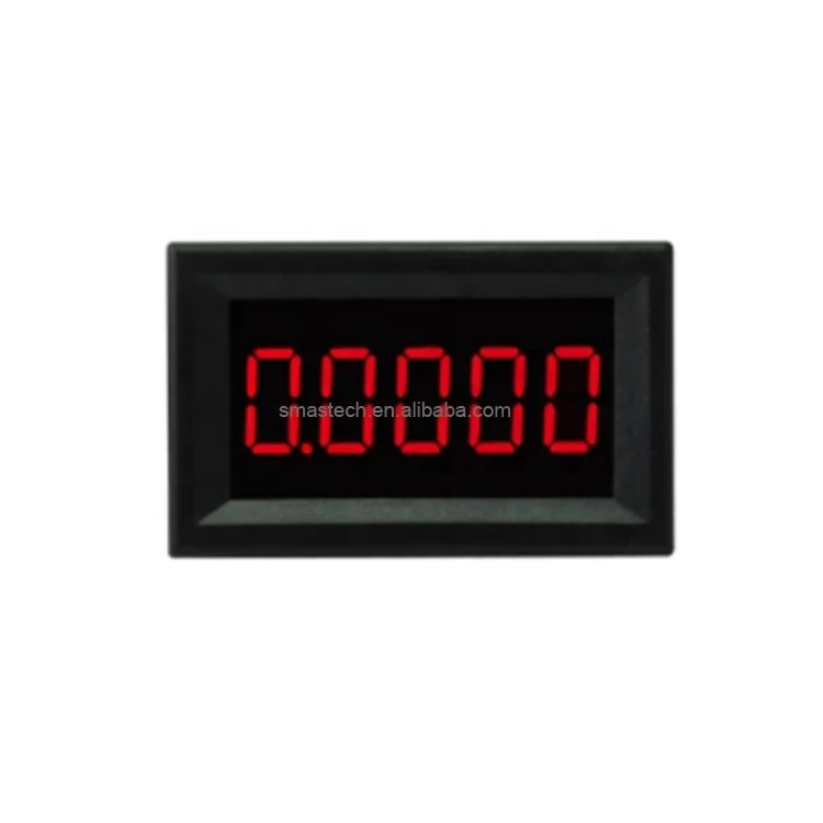 Blue LED 5 Digit DC 0-4.3000-33.000V Digital Voltmeter Voltage Meter Car Panel