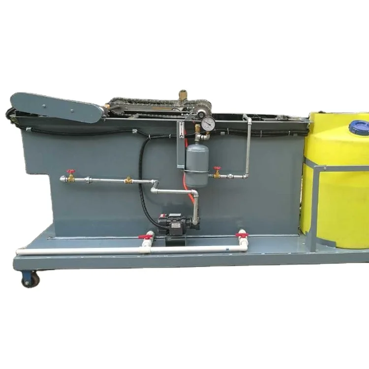 Система флотации растворенным воздухом (DAF) для очистки сточных вод рыбы