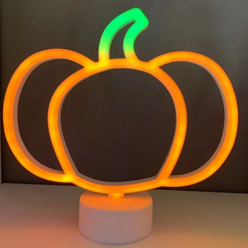 
Marquee light pumpkin Shape Table Lamp Marquee Sign LED Night light for Children room decoration table lamp 
