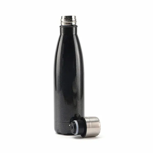 500ml OEM Factory 18/8 stainless steel intelligent smart uvc water bottle with uv c led self cleaning santizing lid