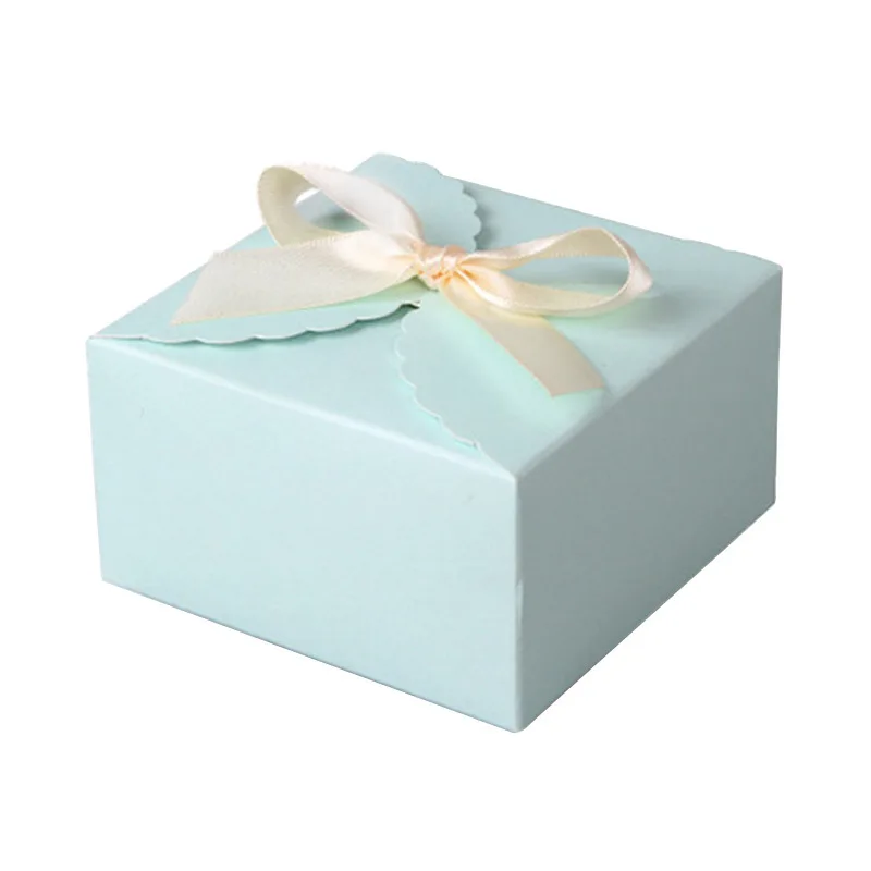 Hot Sale White Cardboard Soap Luxury Gift Box Simple Baking Candy Folding Small Paper Box Packaging