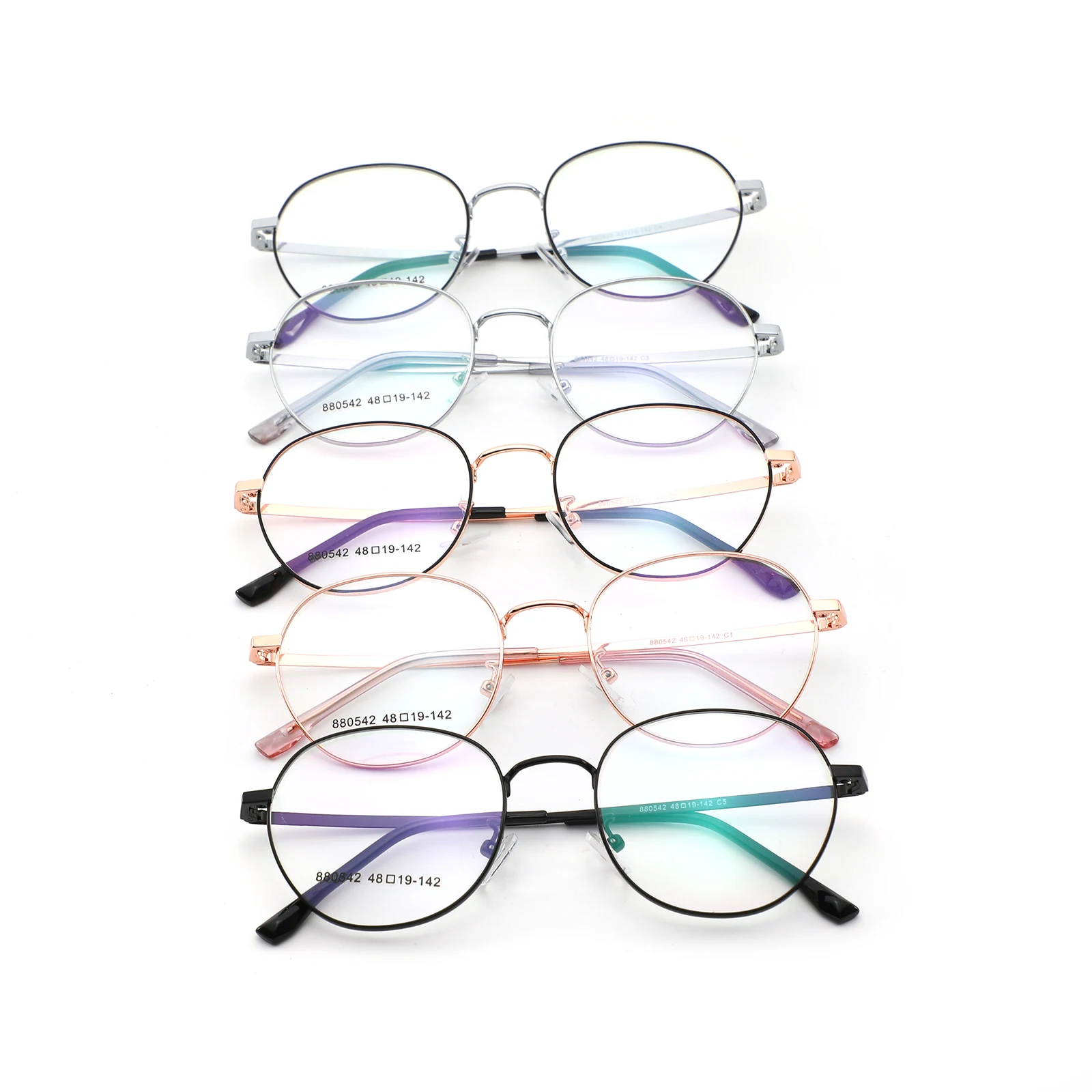 Metal optical frame displays wall mount woman design luxury eyewear 2022