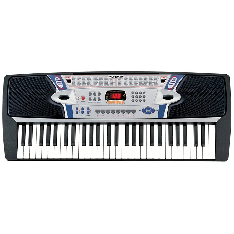 Lighting Plastic Material Smart Electronic Keyboard Piano With Microphone