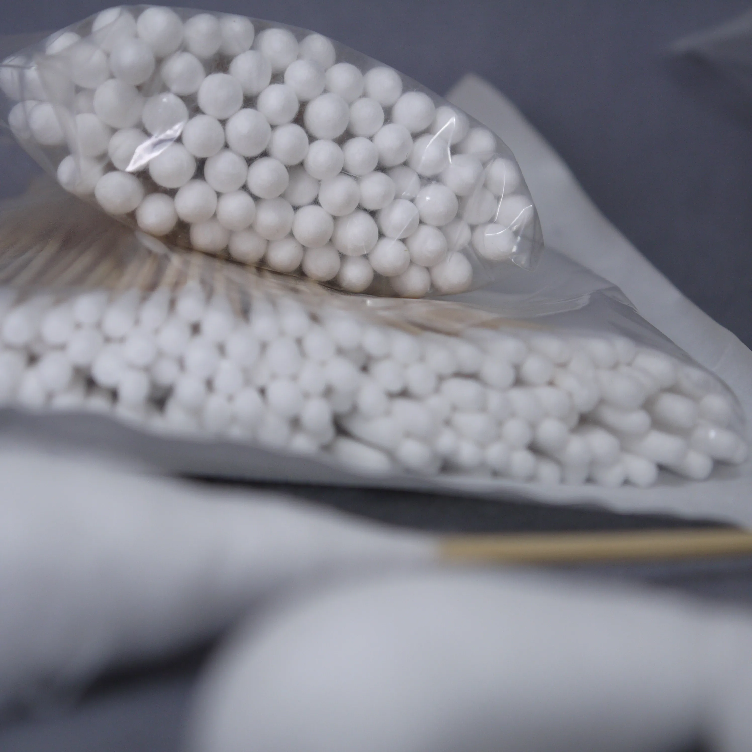 Single Head Cotton Buds Sterile Wooden Stick Cotton Swab