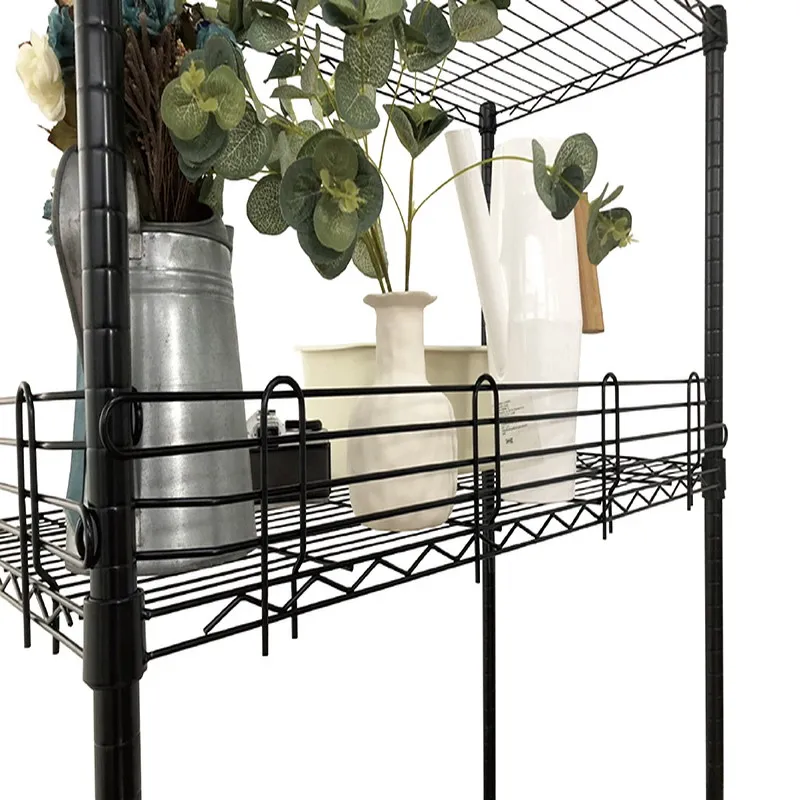 Black 90CM Book Stopper For Shelf For  Hydraulic Kitchen Shelf Rack