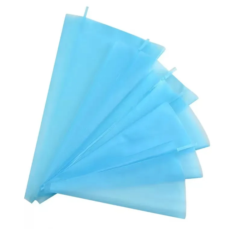 best selling 10/12/14/16/18 inch blue Reusable Silicone Pastry Bag Icing Piping Bags cake tools baking supplies