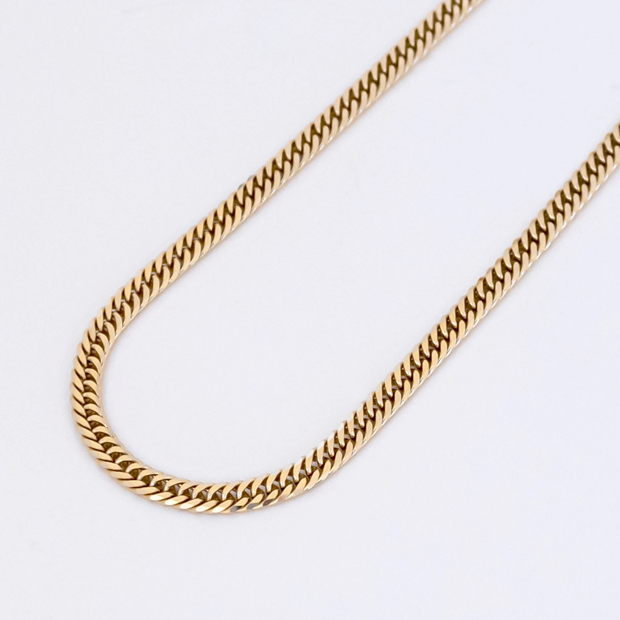 Japan hot selling gold neck solid mens gold bracelet for wholesale