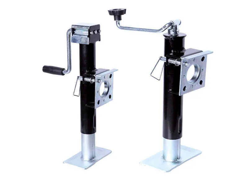 
Side Handle 1000LBS Trailer Jack with Rubber Wheel 