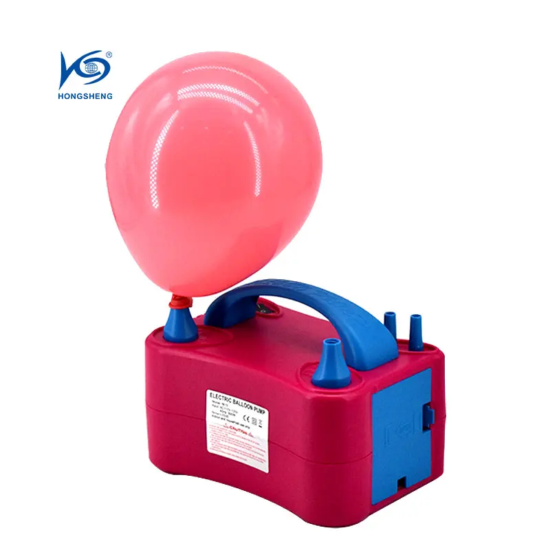 Oem оптовая продажа двойной воздушный насос для воздушных шаров портативный украшения вечеринки свадьбы