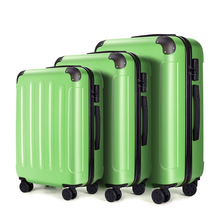 Green luggages