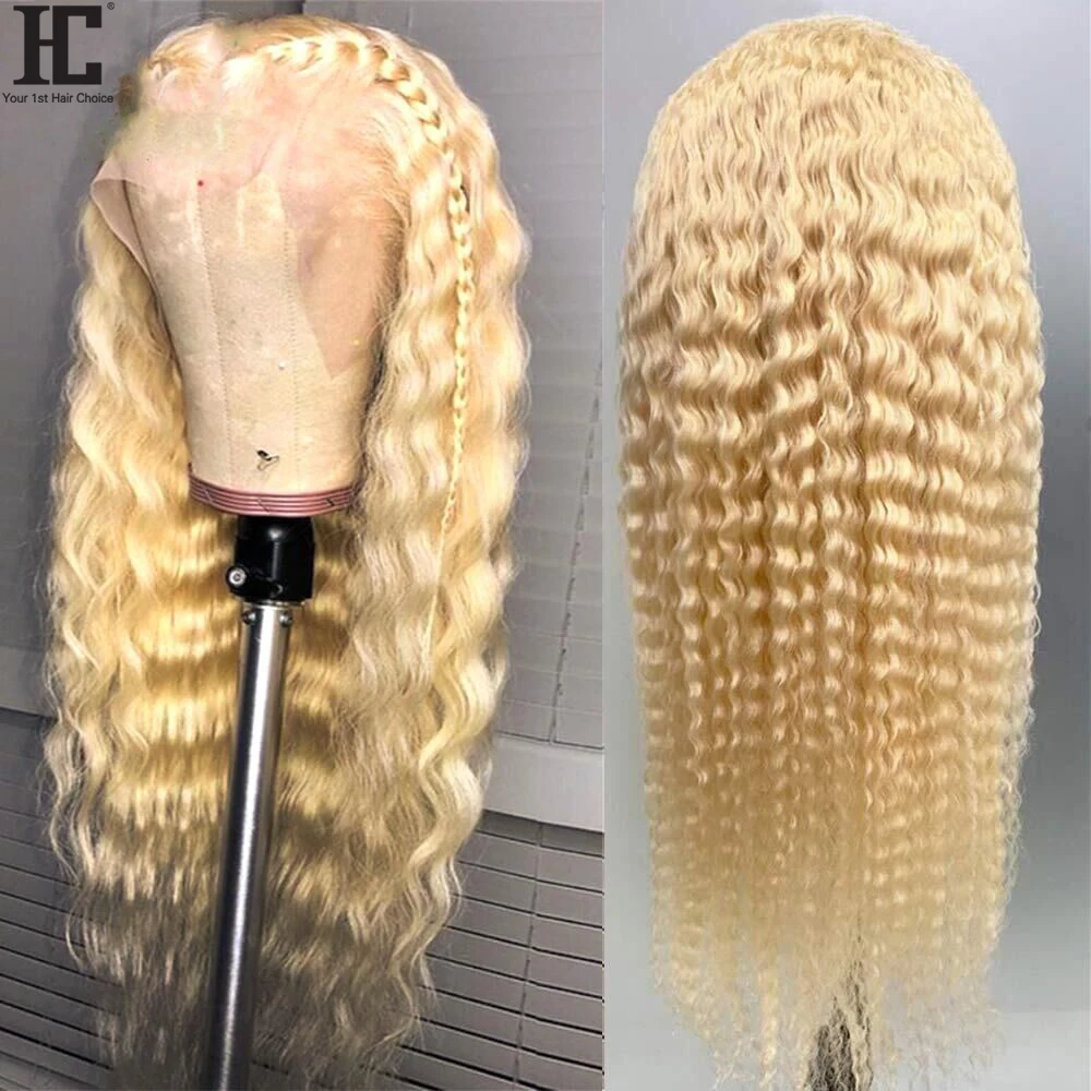 613 HD Human Hair Lace Wig, 13x4 13x6 613 Virgin Lace Front Wig,Wholesale Platinum Blonde 613 Transparent full Lace Frontal Wig