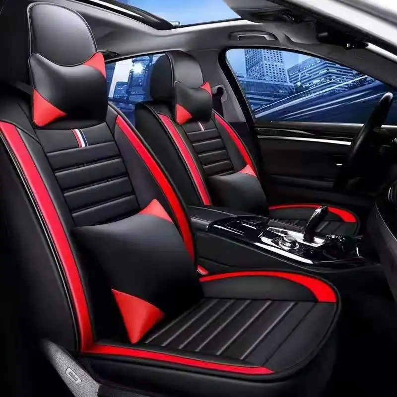 New arrivals fashion Luxury Design Car Seat Protector Cover New Design Full Set Car Seat Covers