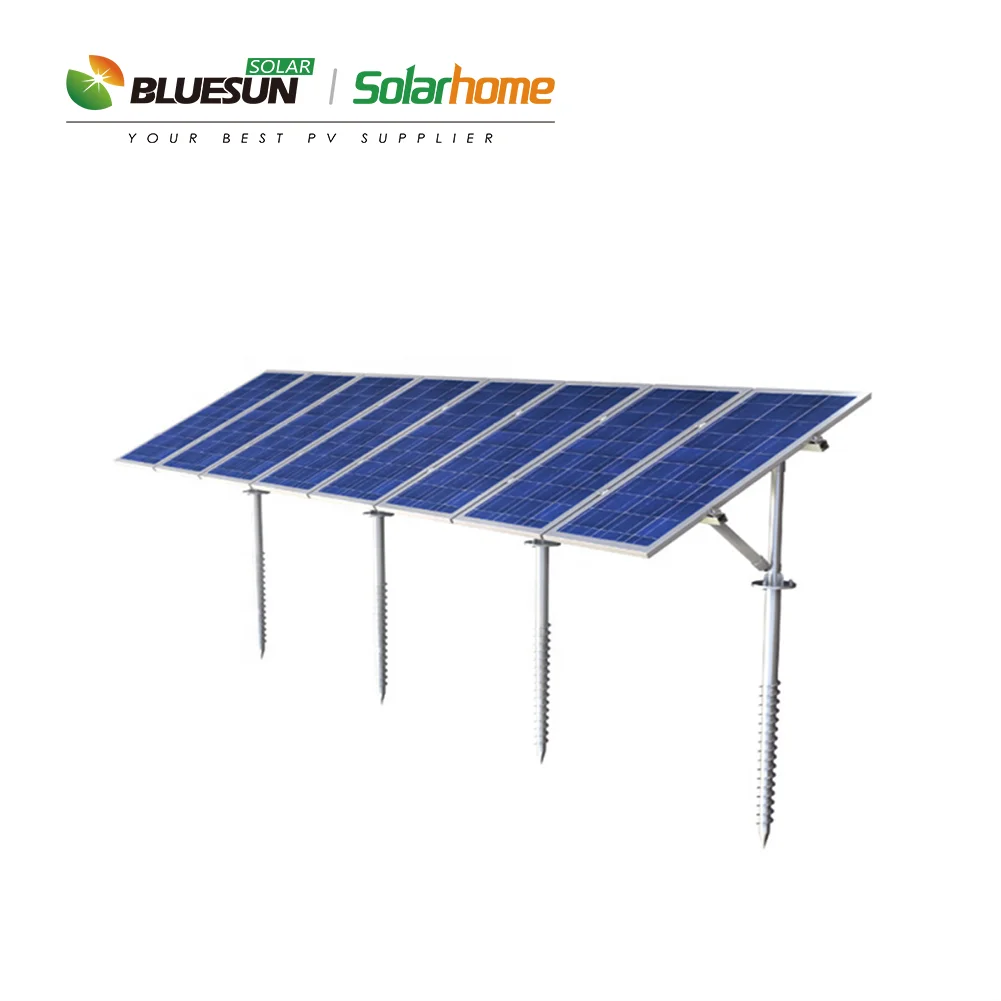 Bluesun 10 кВт Солнечная батарея на сетке 20 30 40 домашняя солнечная панель комплект солнечных элементов фотогальваническая система образования энергии стоимость