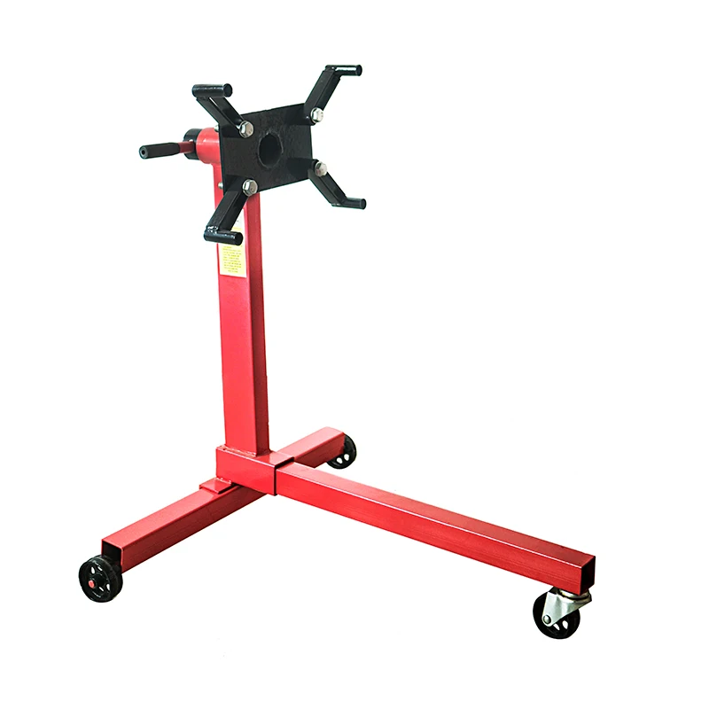 Robust Engine Stand with Heavy-Duty Construction - Certified for Industrial Use