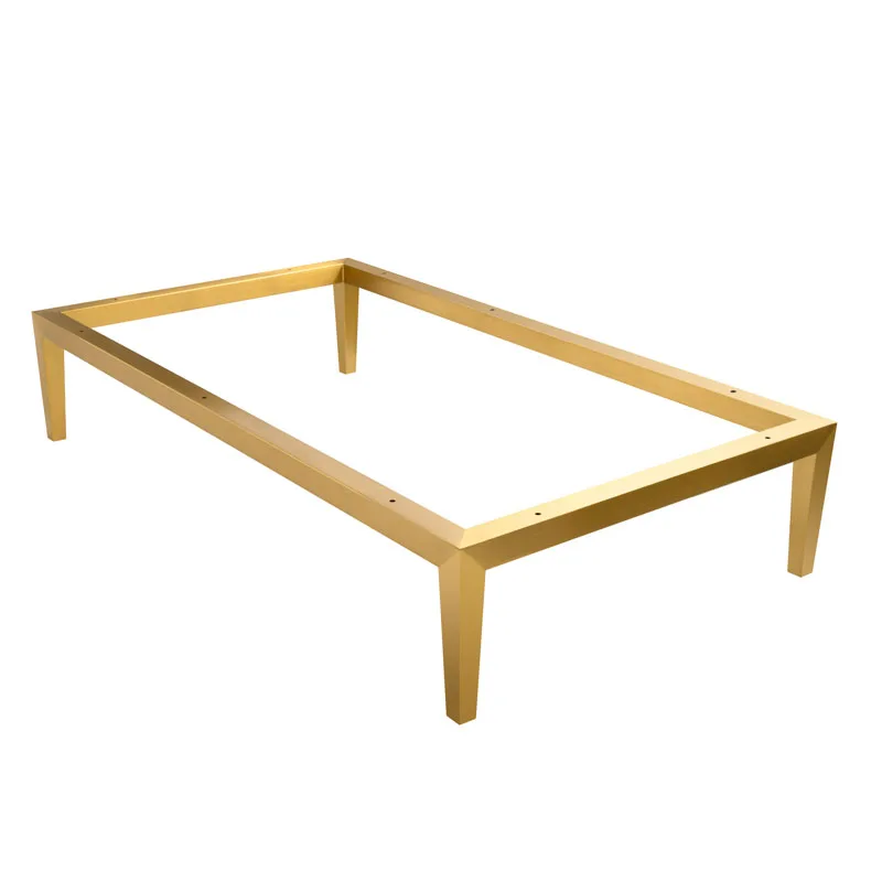 Light luxury  simple stainless steel tea table foot bracket