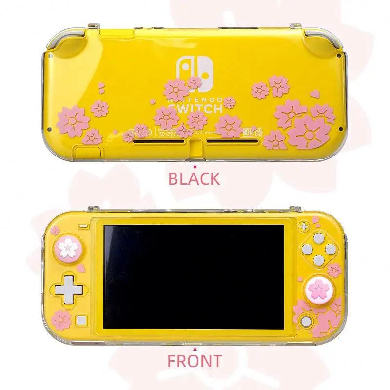 Amazon Hot Sale Protective Hard PC Clear Case For Nintendo Switch Lite Game Shockproof Anti-scratch Custom