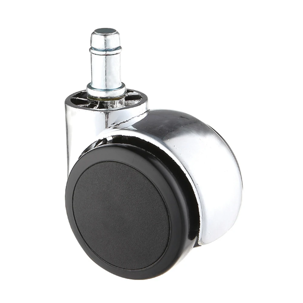 Caster Wheels 50mm/60mm Office Wheels Casters Office Chair Replacement Parts Bedroom/Home Office  Furniture Caster
