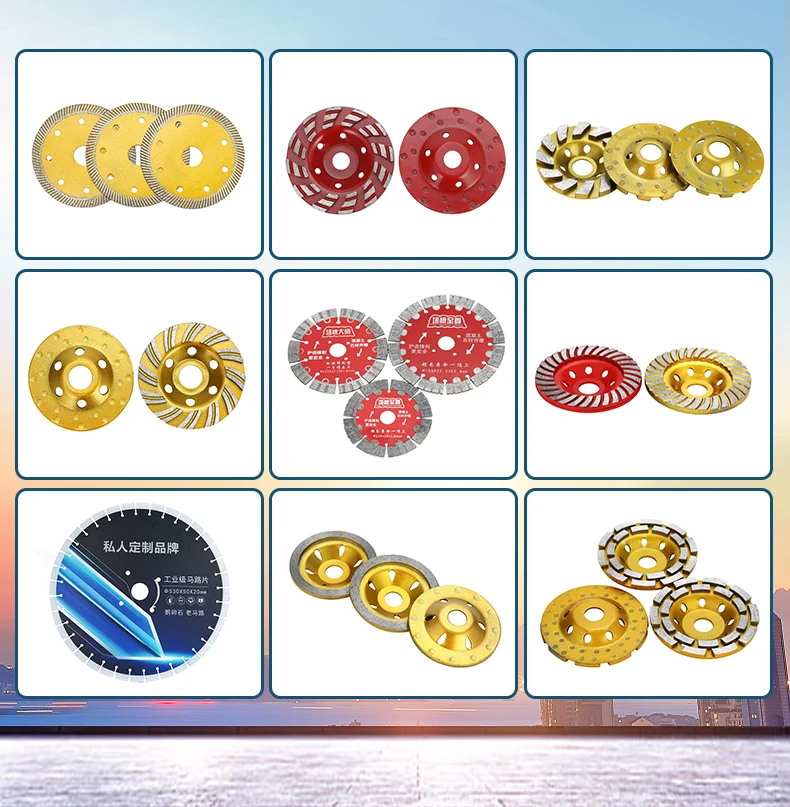 DMtools 4 inch 100mm Diamond Cup wheel for Granite-Fast cup wheel for stone grinding and bur