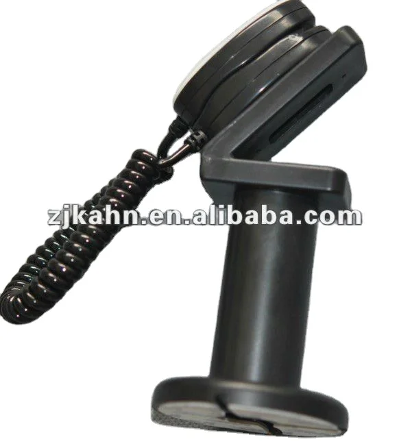 Factory Direct Sale merchandise protector and cell phone security display holder with alarm