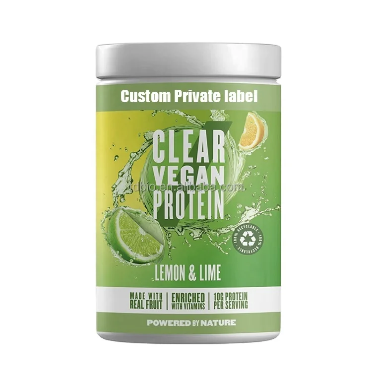 Own brand custom plant whey protein powder supplement natural whey protein sports nutrition drink