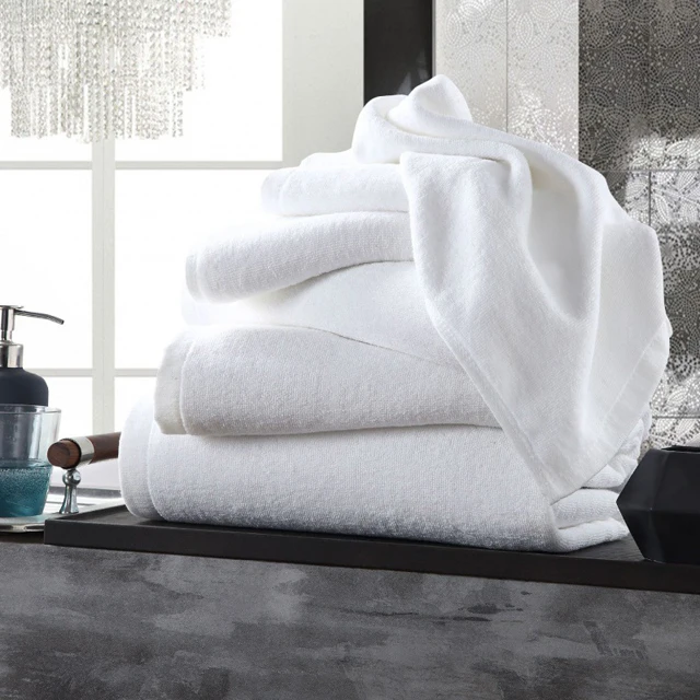 cheap price 100% cotton 500gsm 21s/2 white face towel for hotels