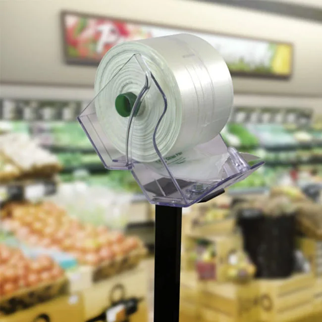 100% Compostable Biodegradable Sustainable Cornstarch Eco Friendly Food Packaging Clear Biodegradable Plastic Produce Roll Bag