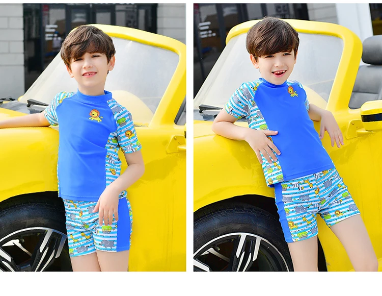 wholesale 2019 hot sell printed swim shorts boy  swimwear